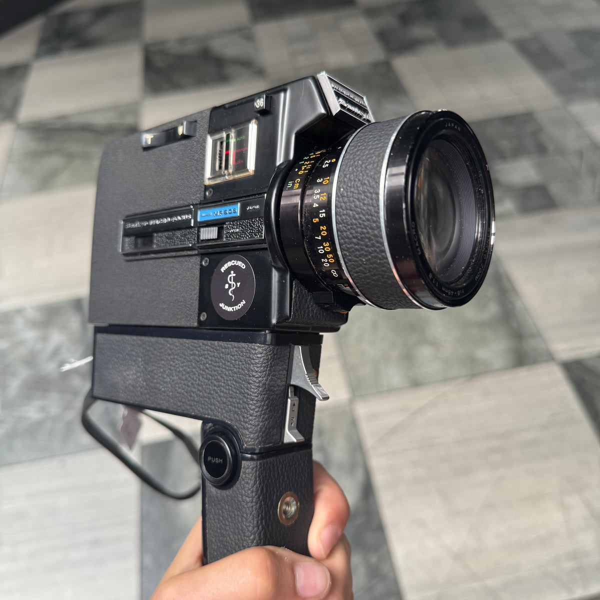【動作確認済み】Sankyo MACRO FOCUS 8ミリフィルムカメラ Sankyo 8-Z Film Camera With Zoom Lens F=10-30Mm 1:1.8 Double