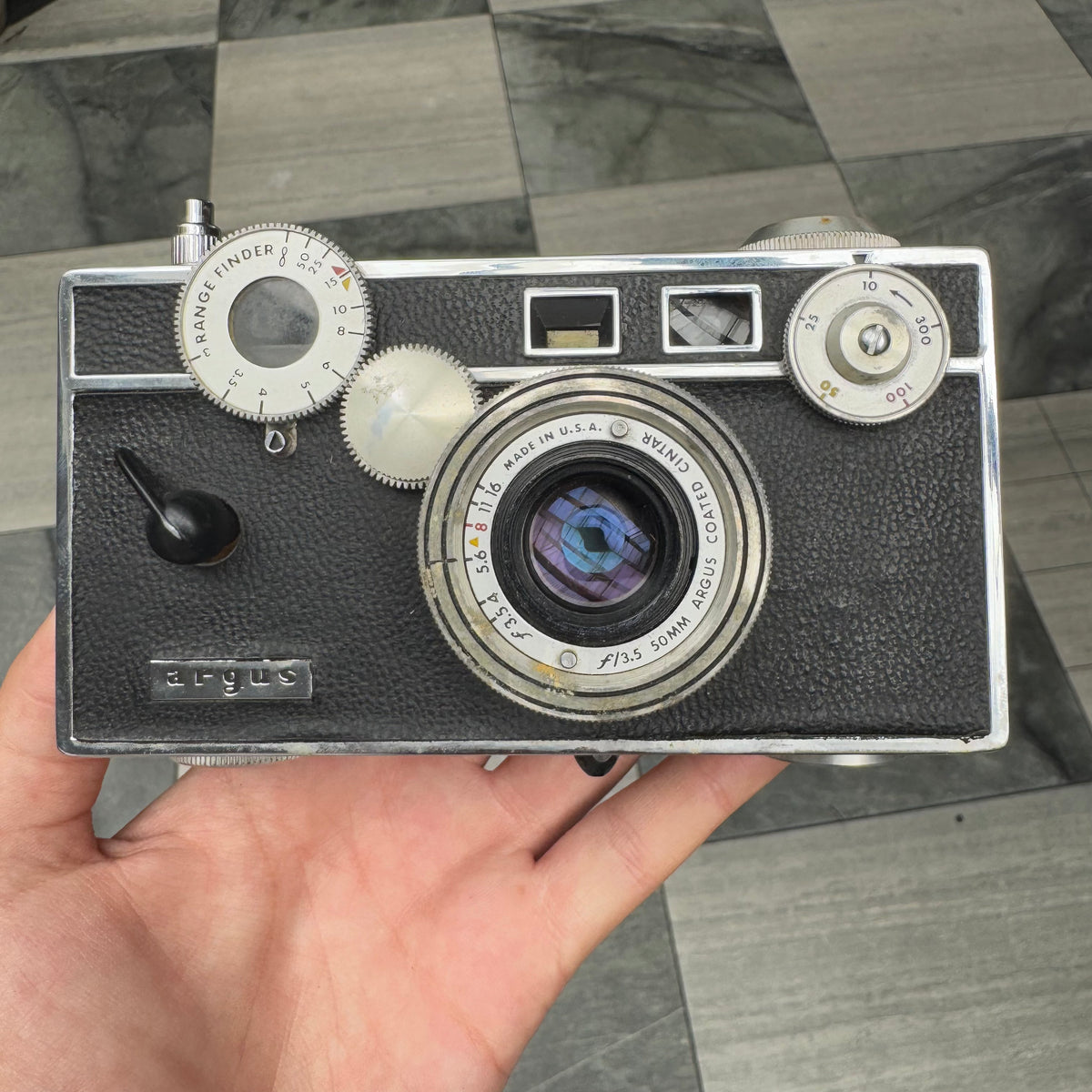 argus Matchmatic C3 f3.5 50mm US c288（The Argus C3