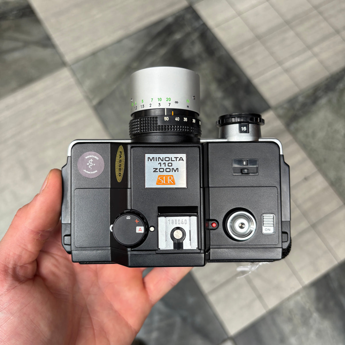 Minolta 110 Zoom SLR – Junktion NZ