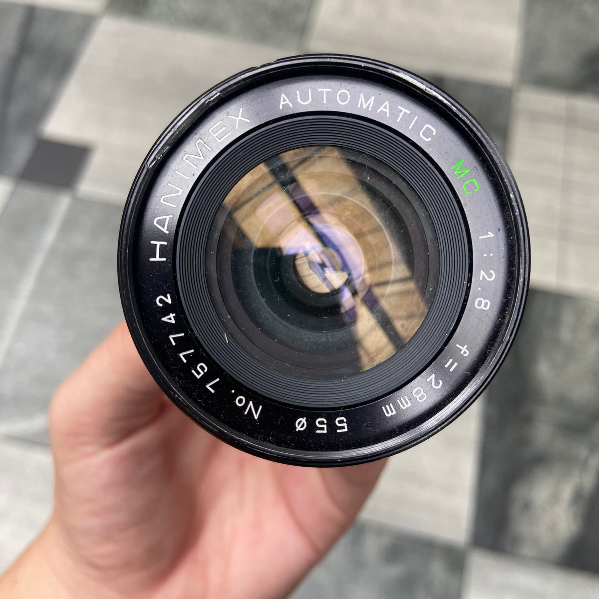 Hanimex Automatic MC 28mm f/2.8 Lens – Junktion NZ