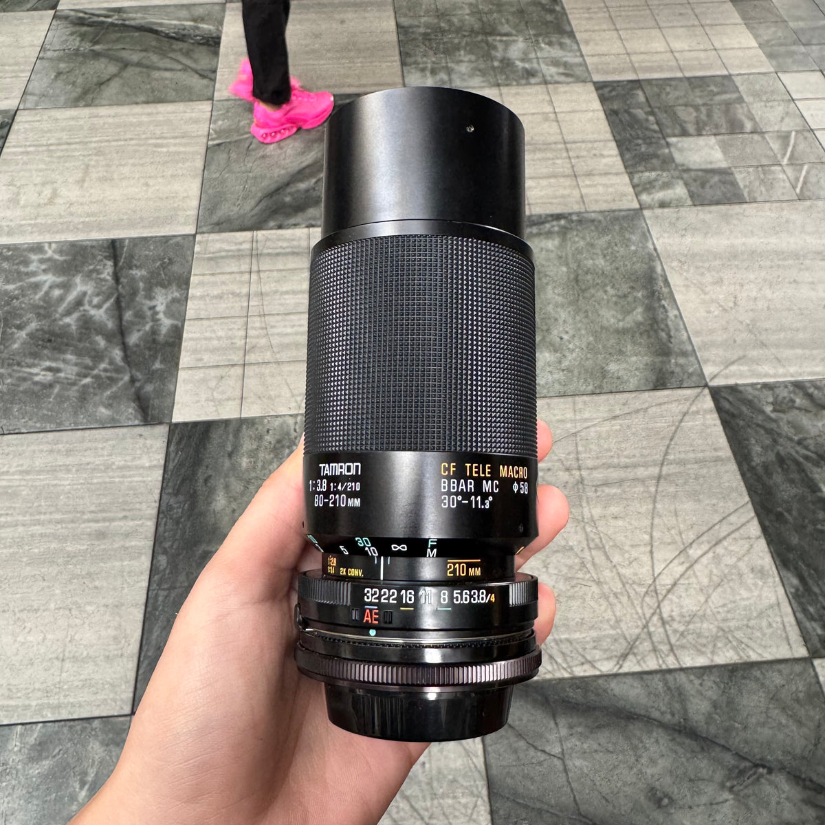 Tamron CF Tele Macro 80-210mm f/3.8-4 Lens – Junktion NZ