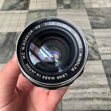 Load image into Gallery viewer, Minolta MC W.Rokkor-HG 35mm f/2.8 Lens