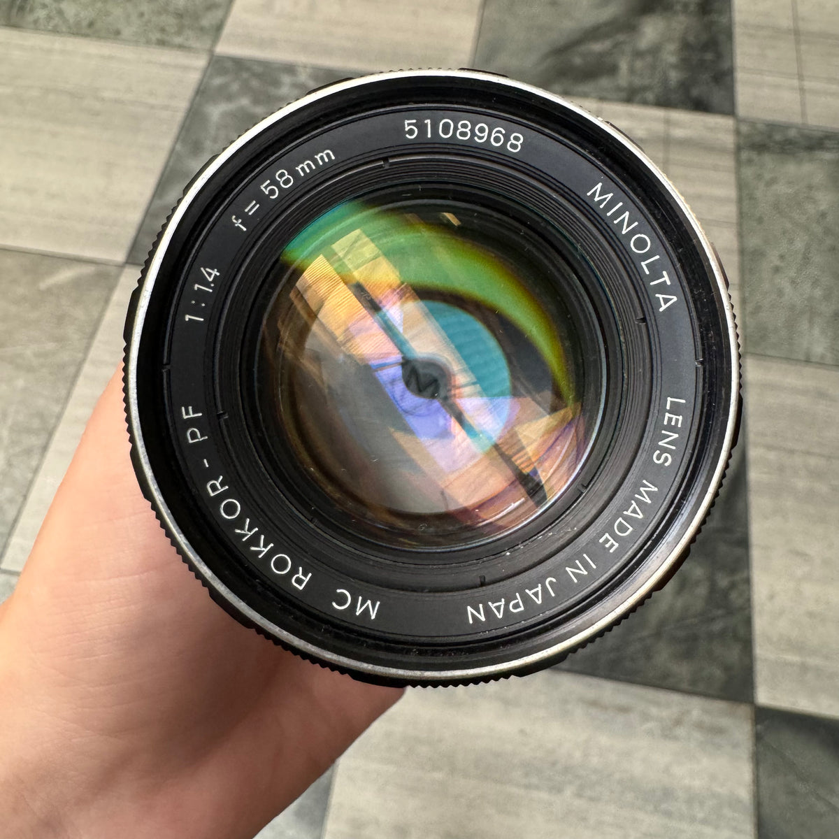 MC Rokkor-PF 58mm f/1.4 Lens – Junktion NZ