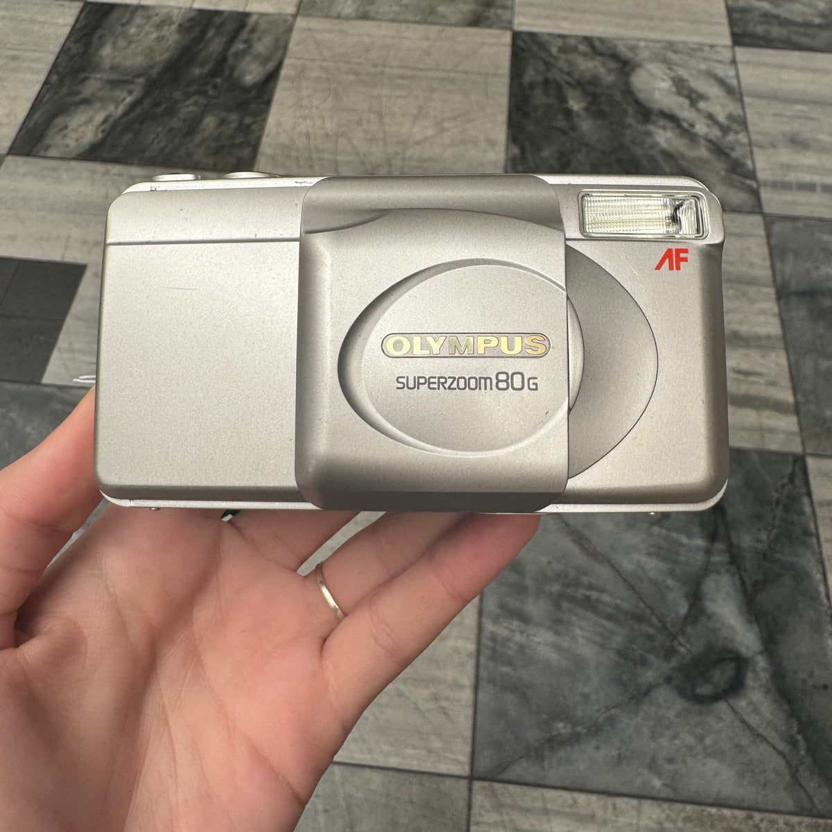 オリンパス OLYMPUS SUPERZOOM 80G Olympus Superzoom 80G 35mm Point & Shoot Film Camera | eBay
