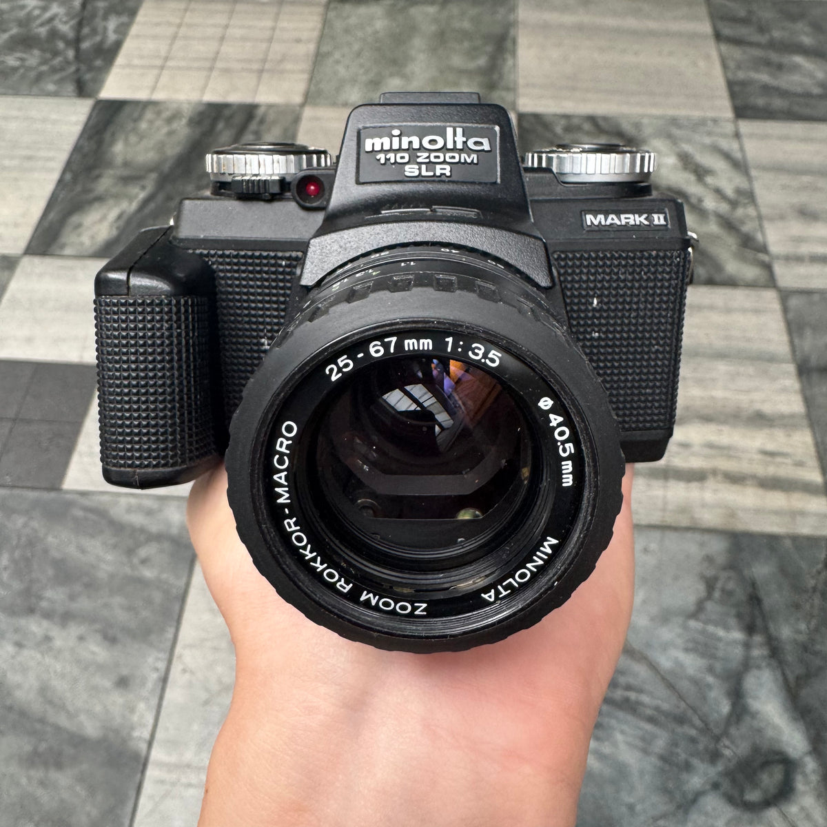 Minolta 110 Zoom SLR Mark II – Junktion NZ