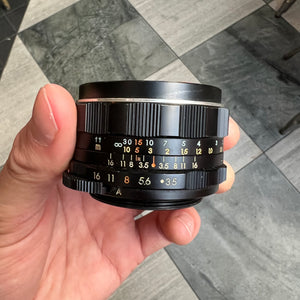 Asahi Pentax 35mm f/3.5 lens