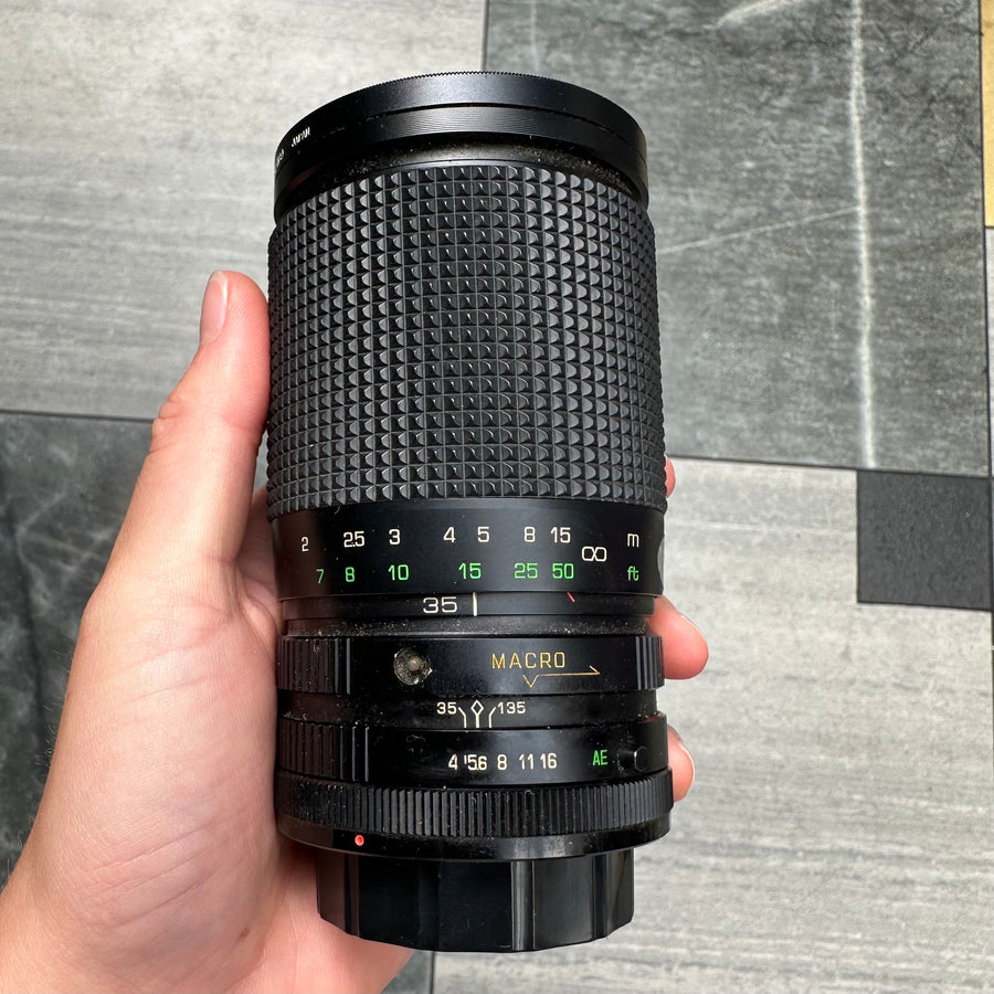 Canon Macro FD 35-135mm f/4-5.6 lens