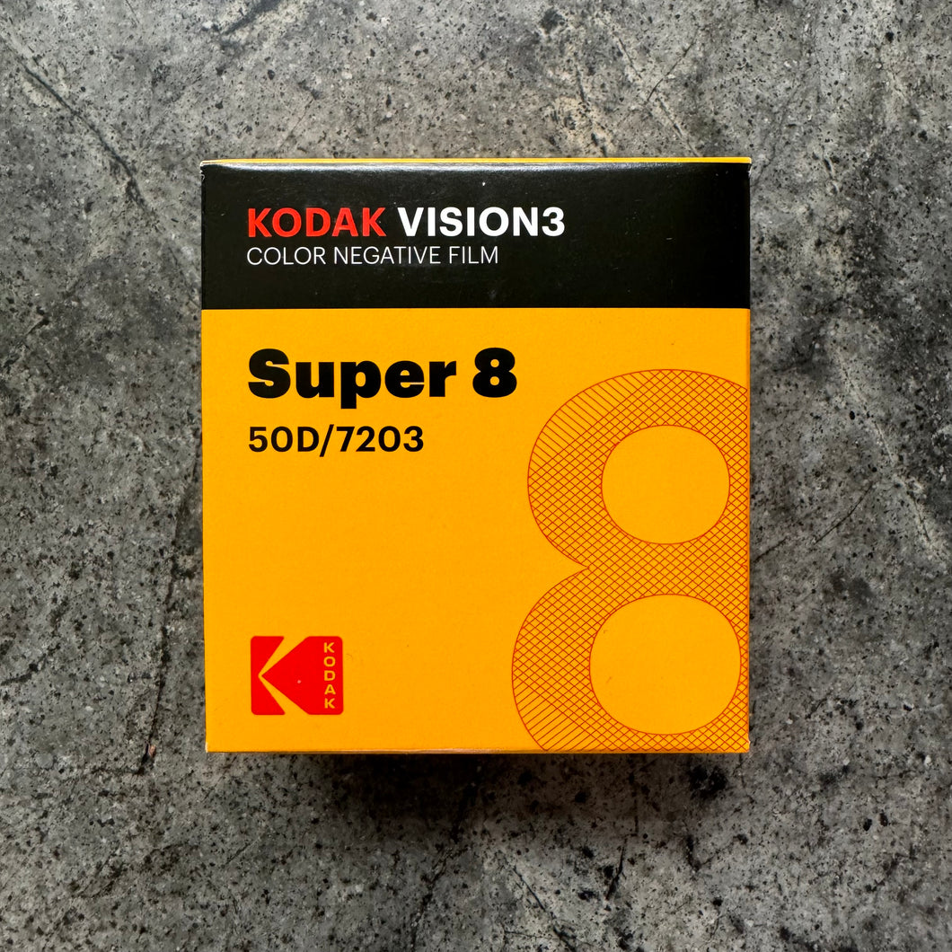 Kodak VISION3 50D Super 8 Film