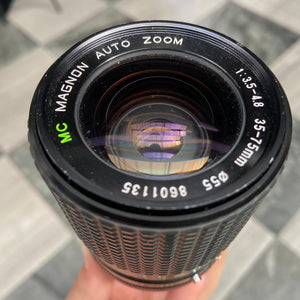 MC Magnon Auto Zoom 35-70mm f/3.5-4.8 Lens