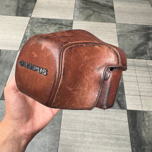 Vintage Olympus OM Series Leather Case