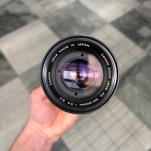 Canon Zoom FD 100-200mm f/5.6 S.C. Lens