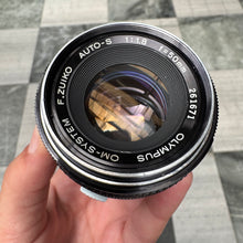 Load image into Gallery viewer, Olympus OM-System F.Zuiko Auto-S 50mm f/1.8 Lens