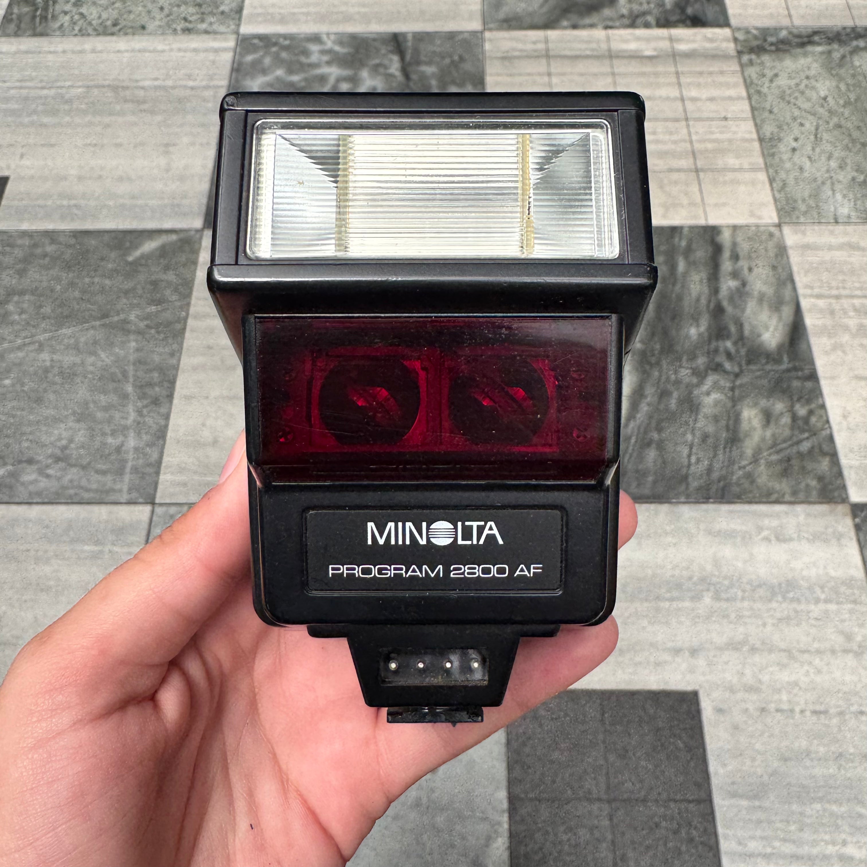 Minolta Program 2800 AF Flash – Junktion NZ