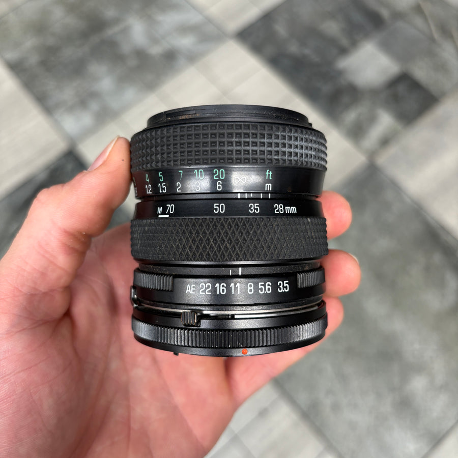 Tamron 28-70mm f/3.5-4.5 lens