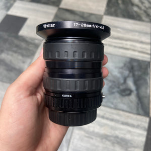 Vivitar 17-28mm f/4-4.5 Wide Angle Zoom Lens
