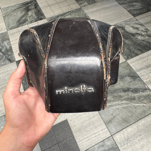 Vintage Minolta Leather Case