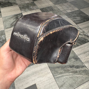 Vintage Minolta Leather Case