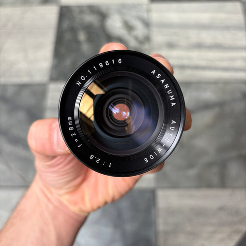 Asanuma Auto-Wide 28mm F/2.8 Lens