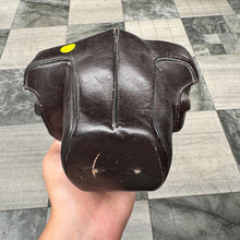 Load image into Gallery viewer, Vintage Olympus OM Series Dark Brown Leather Case