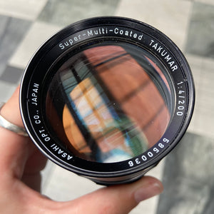 Super Takumar 200mm f/4 Lens