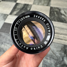 Load image into Gallery viewer, Olympus E.Zuiko Auto-T 100mm f/3.5 Lens