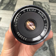 Load image into Gallery viewer, Olympus D.Zuiko Auto-S 38mm f/2.8 Lens