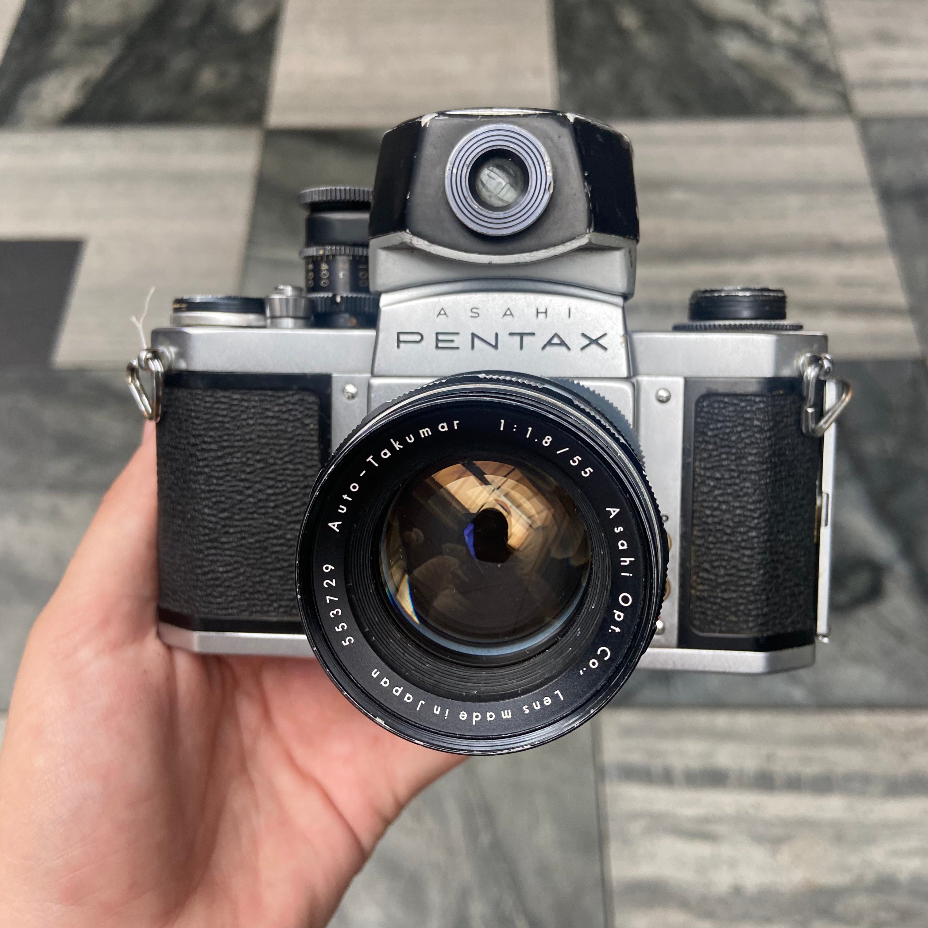 ASAHI PENTAX S3 & Takumar 55/2 美品 crewact_a3308
