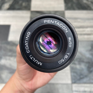 Pentacon Auto 50mm f/1.8 Multi-Coated Lens