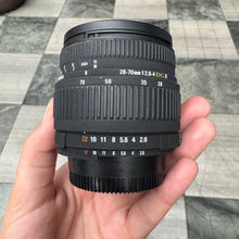 Load image into Gallery viewer, Sigma Zoom 28-70mm f/2.8-4 DG Lens