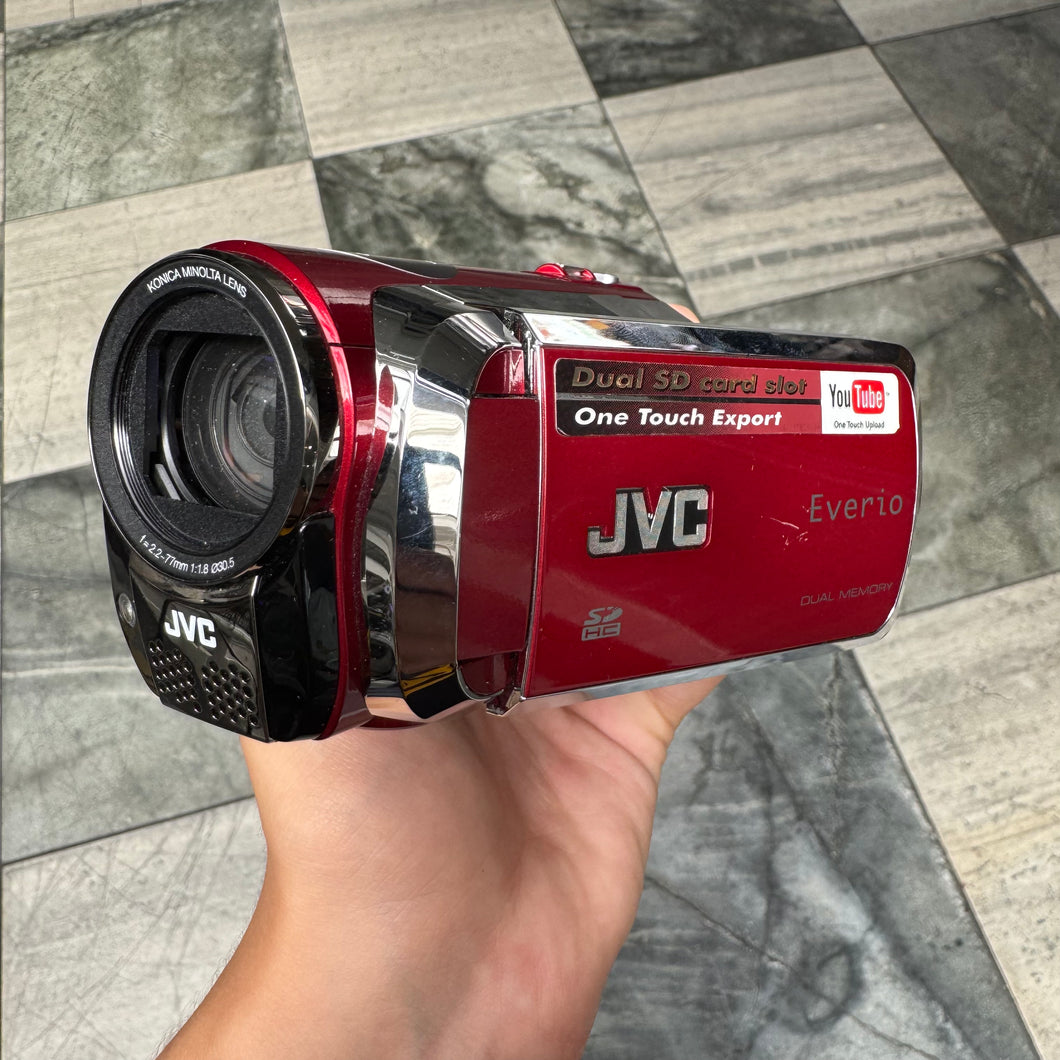 JVC Everio GZ-MS120 Dual Flash Camcorder