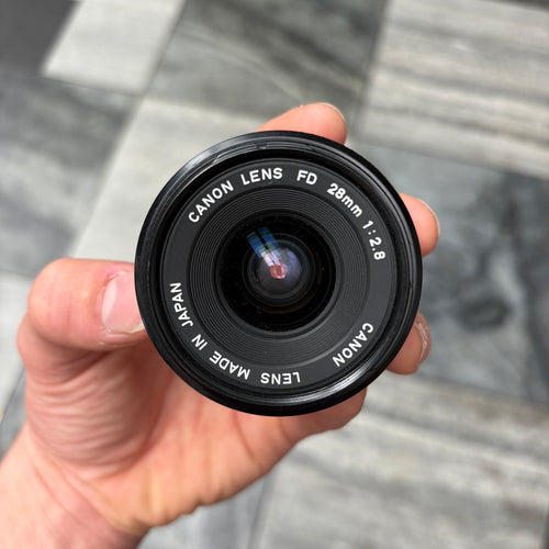 Canon FD 28mm f/2.8 Lens