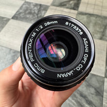 Load image into Gallery viewer, SMC Pentax-M 28mm f/2 Lens