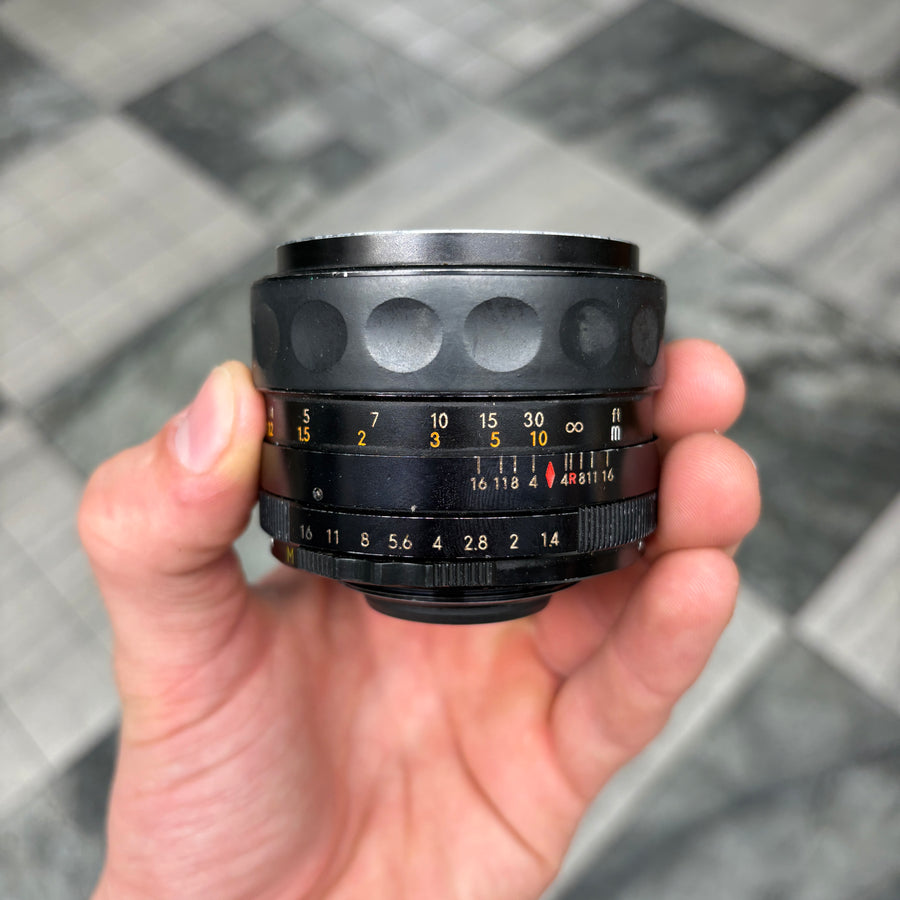 Auto Revuenon 55mm f/1.4 Lens