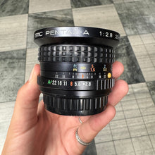 Load image into Gallery viewer, SMC Pentax-A 20mm f/2.8 Lens