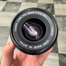 Load image into Gallery viewer, Canon FD 28mm f/2.8 S.C Lens