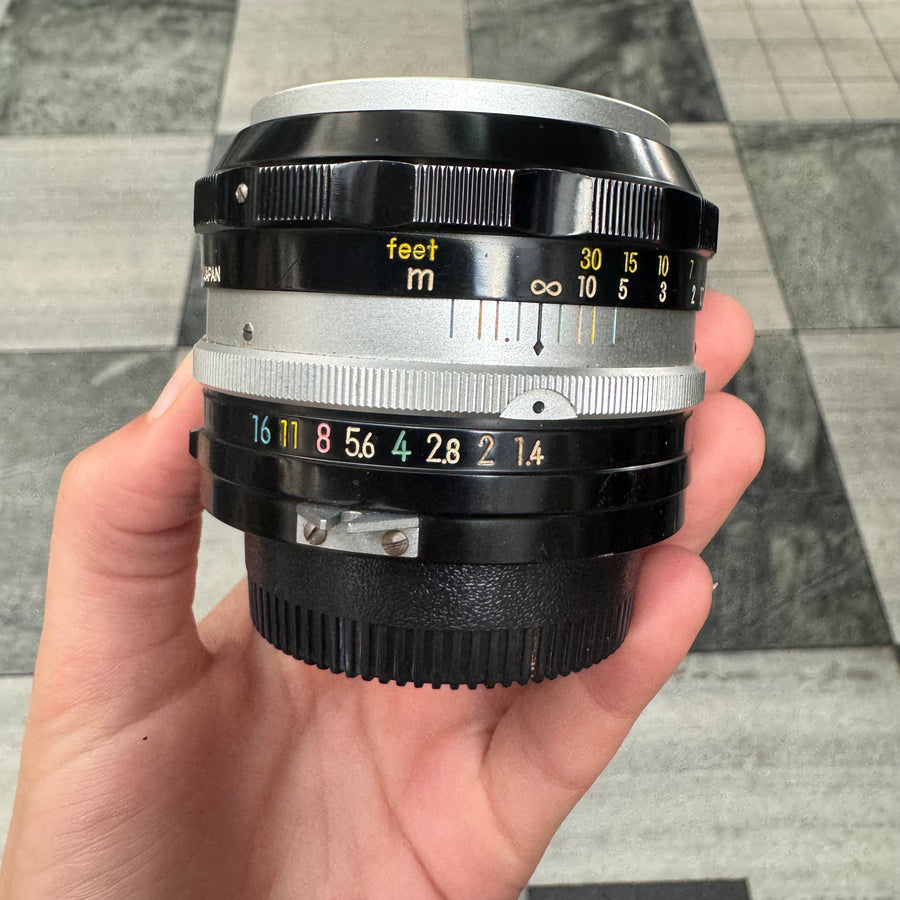 Nikkor-S Auto 50mm f/1.4 Lens