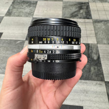Load image into Gallery viewer, Nikon AI Nikkor 50mm f/1.4 Lens