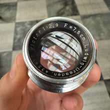 Load image into Gallery viewer, Ludwig-Dresden Victar 7.5cm f/2.9 Lens