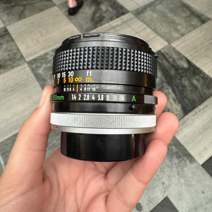 Canon FD 50mm f/1.4 S.S.C Lens