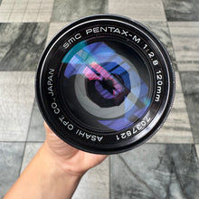 Load image into Gallery viewer, SMC Pentax-M 120mm f/2.8 Lens