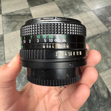 Load image into Gallery viewer, Canon FD 50mm f/2 Lens