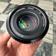 Load image into Gallery viewer, Nikon Nikkor 50mm f/1.8 Lens