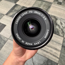 Load image into Gallery viewer, Canon FD 28mm f/2.8 Lens