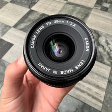 Load image into Gallery viewer, Canon FD 28mm f/2.8 Lens