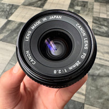 Load image into Gallery viewer, Canon FD 28mm f/2.8 Lens
