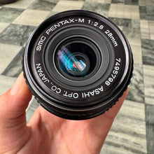 Load image into Gallery viewer, SMC Pentax-M 28mm f/2.8 Lens