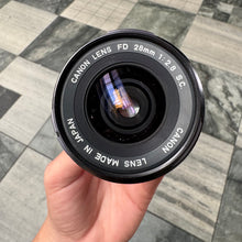 Load image into Gallery viewer, Canon FD 28mm f/2.8 S.C Lens