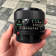 Load image into Gallery viewer, Canon FD 50mm f/1.4 Lens
