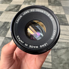 Load image into Gallery viewer, Canon FD 50mm f/1.8 S.C Lens