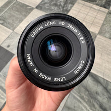 Load image into Gallery viewer, Canon FD 28mm f/2.8 Lens